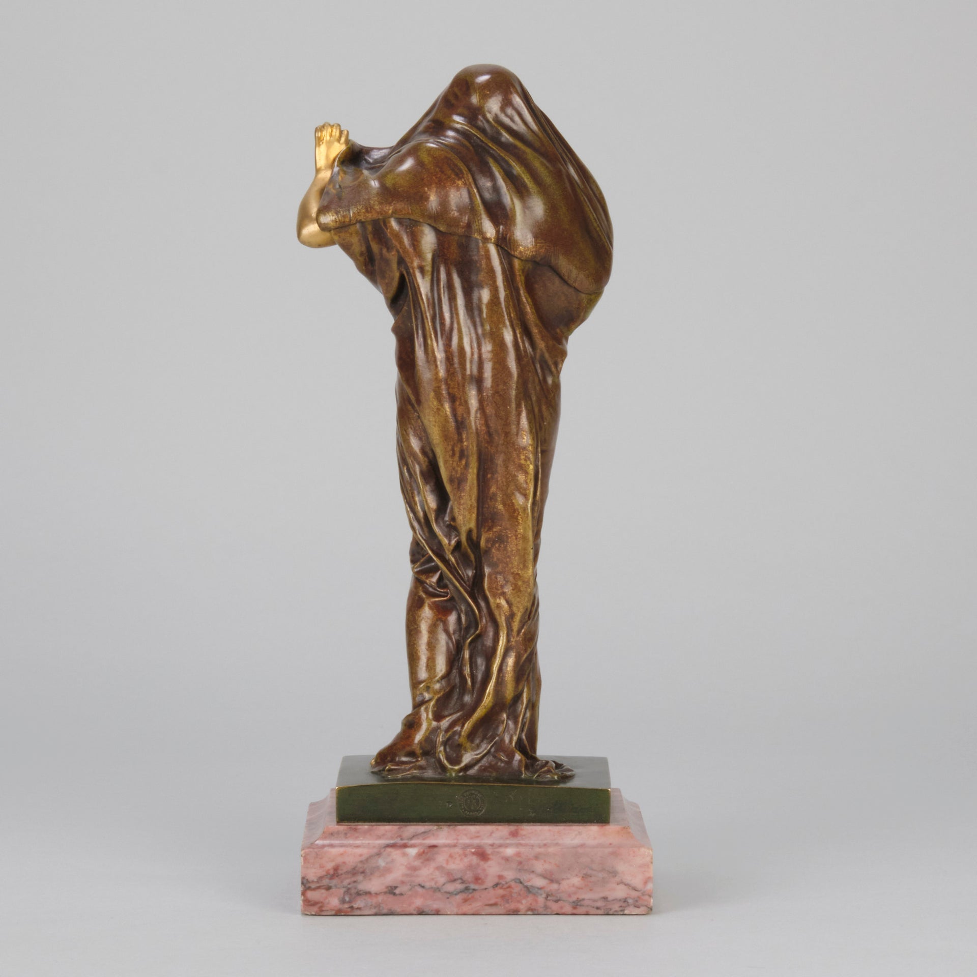 Nature Revealing - Ernest Barrias Bronze - Hickmet Fine Arts