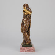 Nature Revealing - Ernest Barrias Bronze - Hickmet Fine Arts