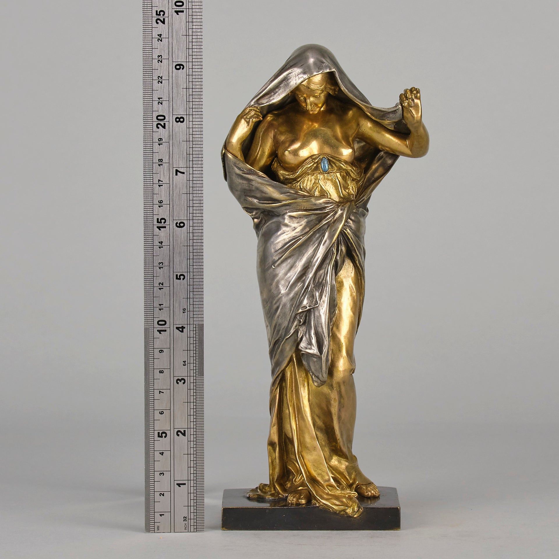 Nature Revealing - Ernest Barrias Bronze - Hickmet Fine Arts