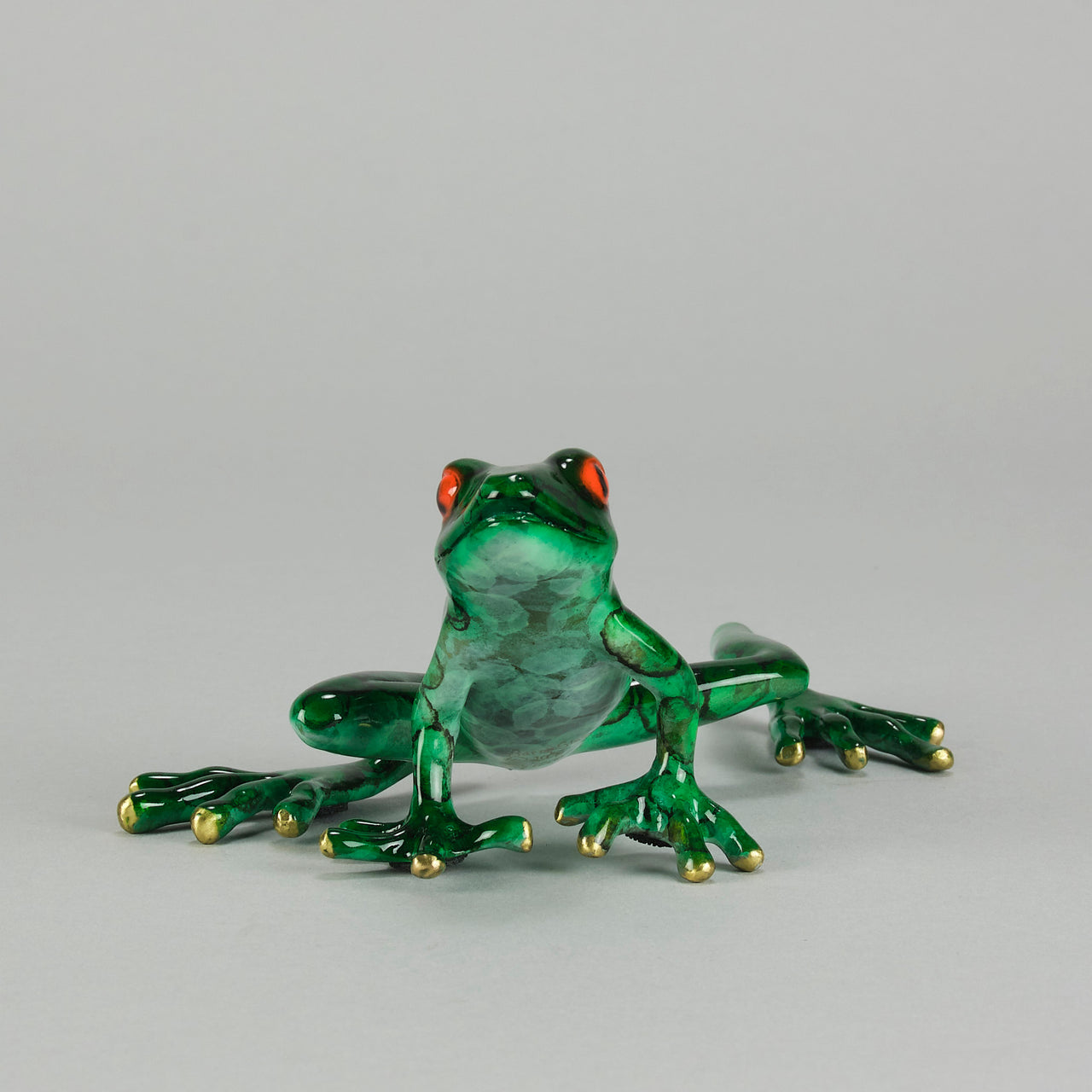 Barry Stein Frog Bronze - Hickmet Fine Arts 