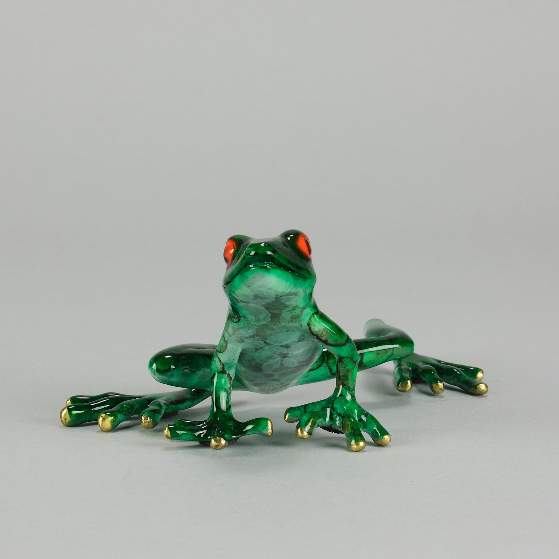 Barry Stein Frog Bronze - Hickmet Fine Arts 
