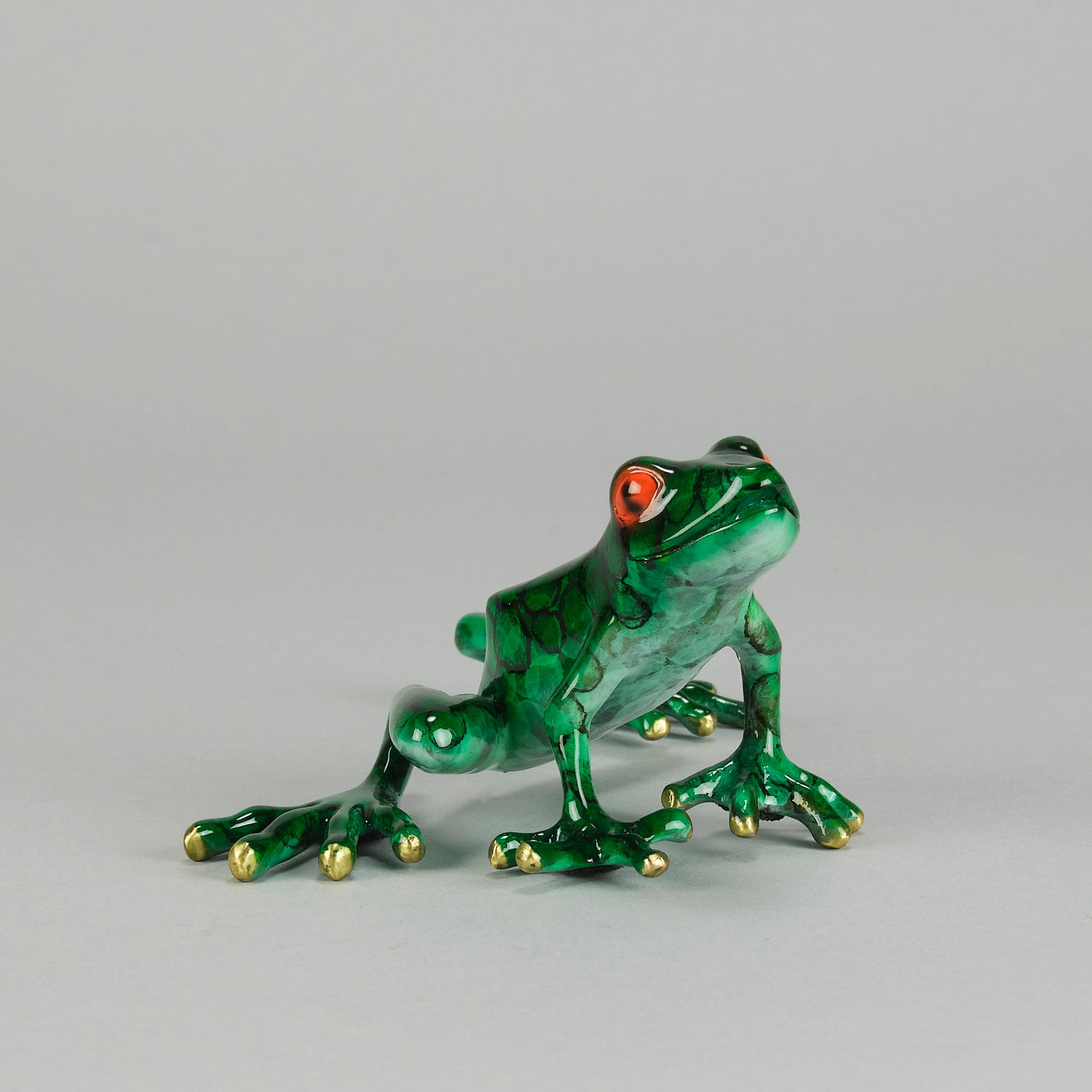 Barry Stein Frog Bronze - Hickmet Fine Arts 