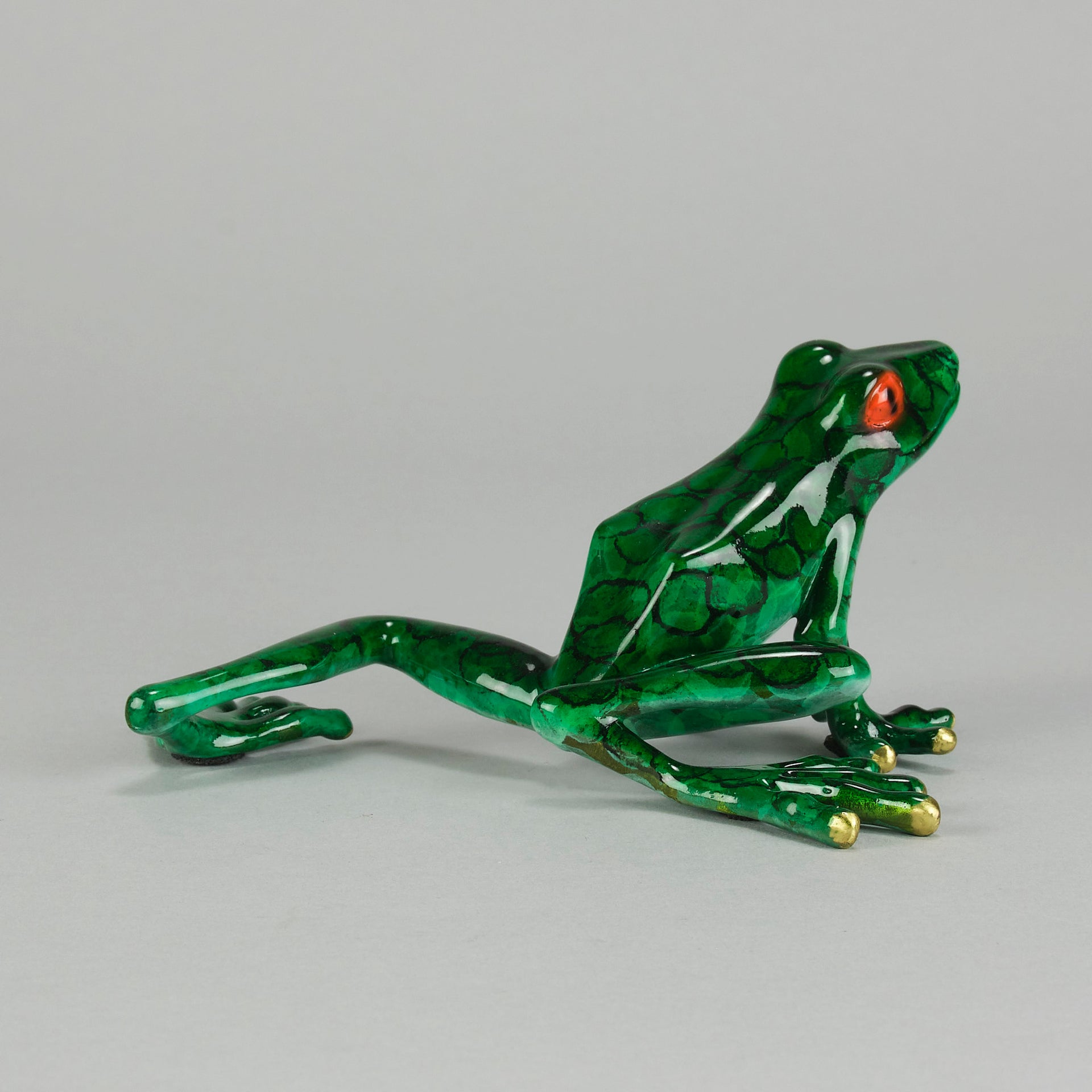 Barry Stein Frog Bronze - Hickmet Fine Arts 