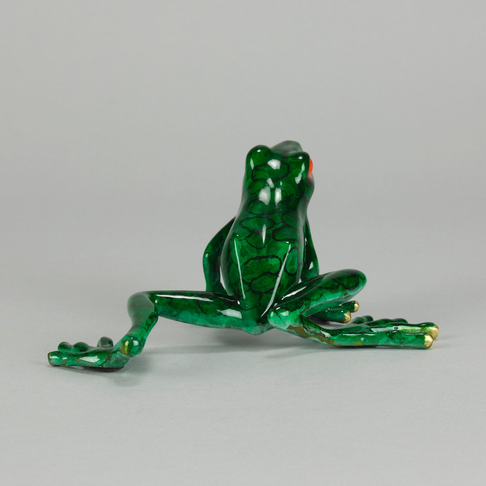 Barry Stein Frog Bronze - Hickmet Fine Arts 