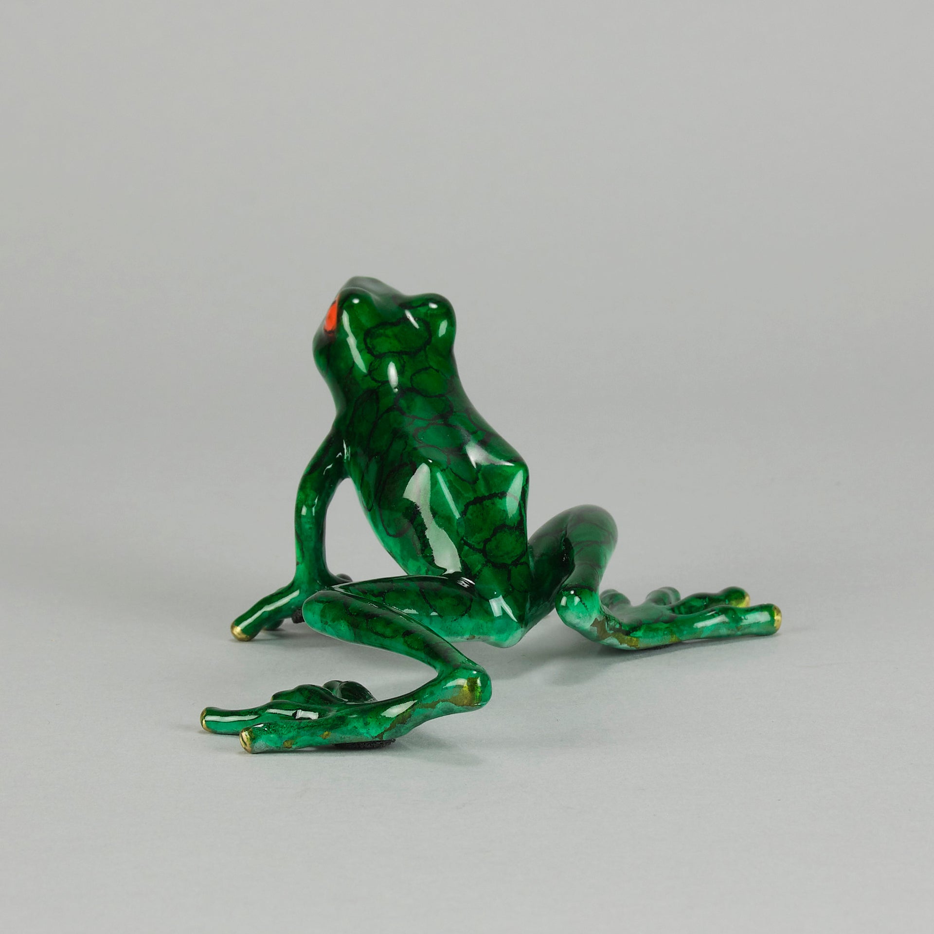 Barry Stein Frog Bronze - Hickmet Fine Arts 