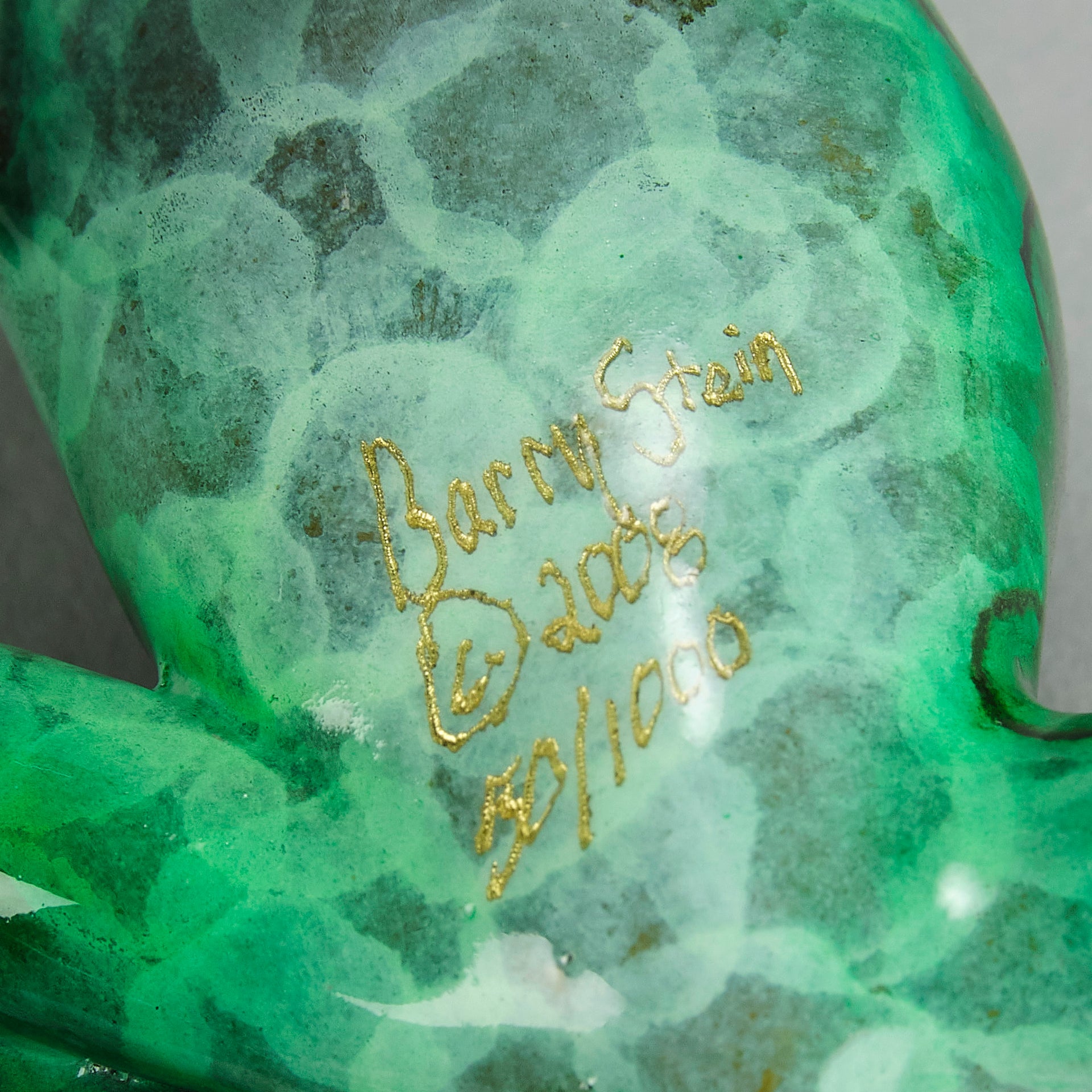 Barry Stein Frog Bronze - Hickmet Fine Arts 