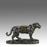Barye Jaguar - Antoine L Bayre Jaguar Debout - Hickmet Fine Arts