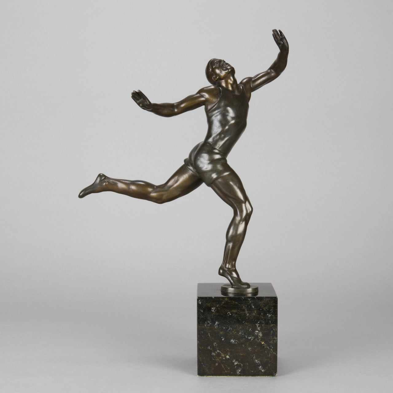 "Olympian" Ernest Becker Bronze - Hickmet Fine Arts  