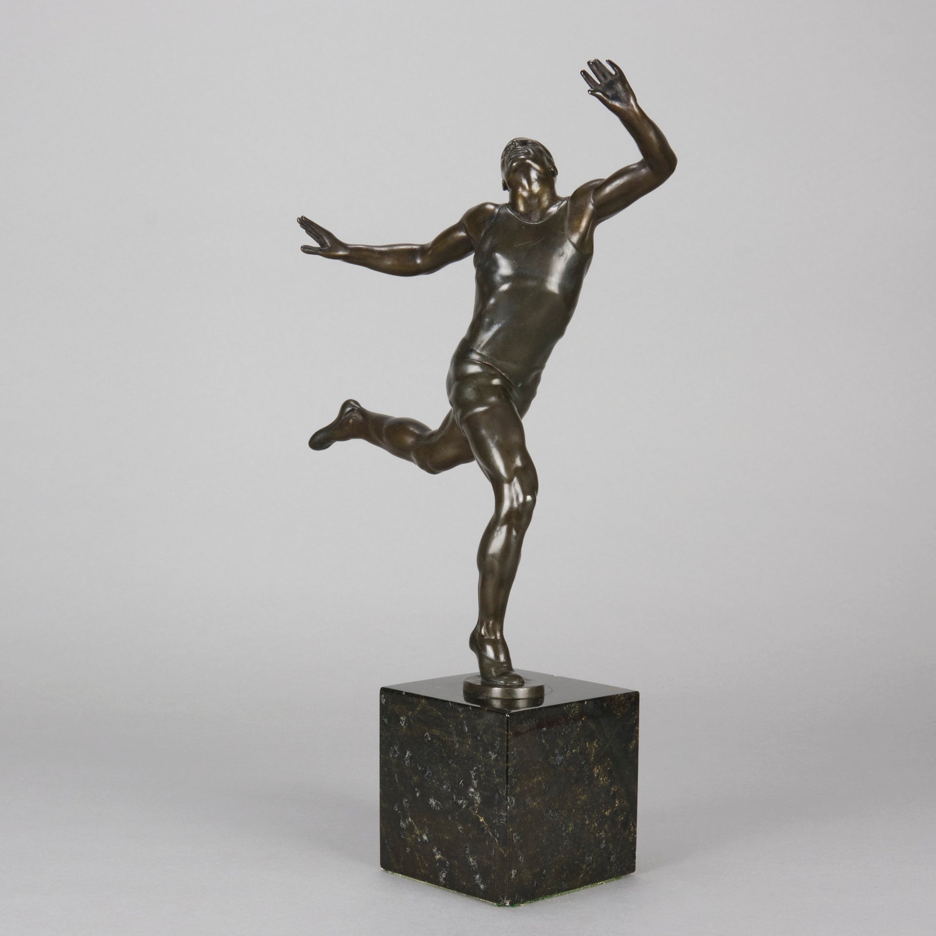 "Olympian" Ernest Becker Bronze - Hickmet Fine Arts  