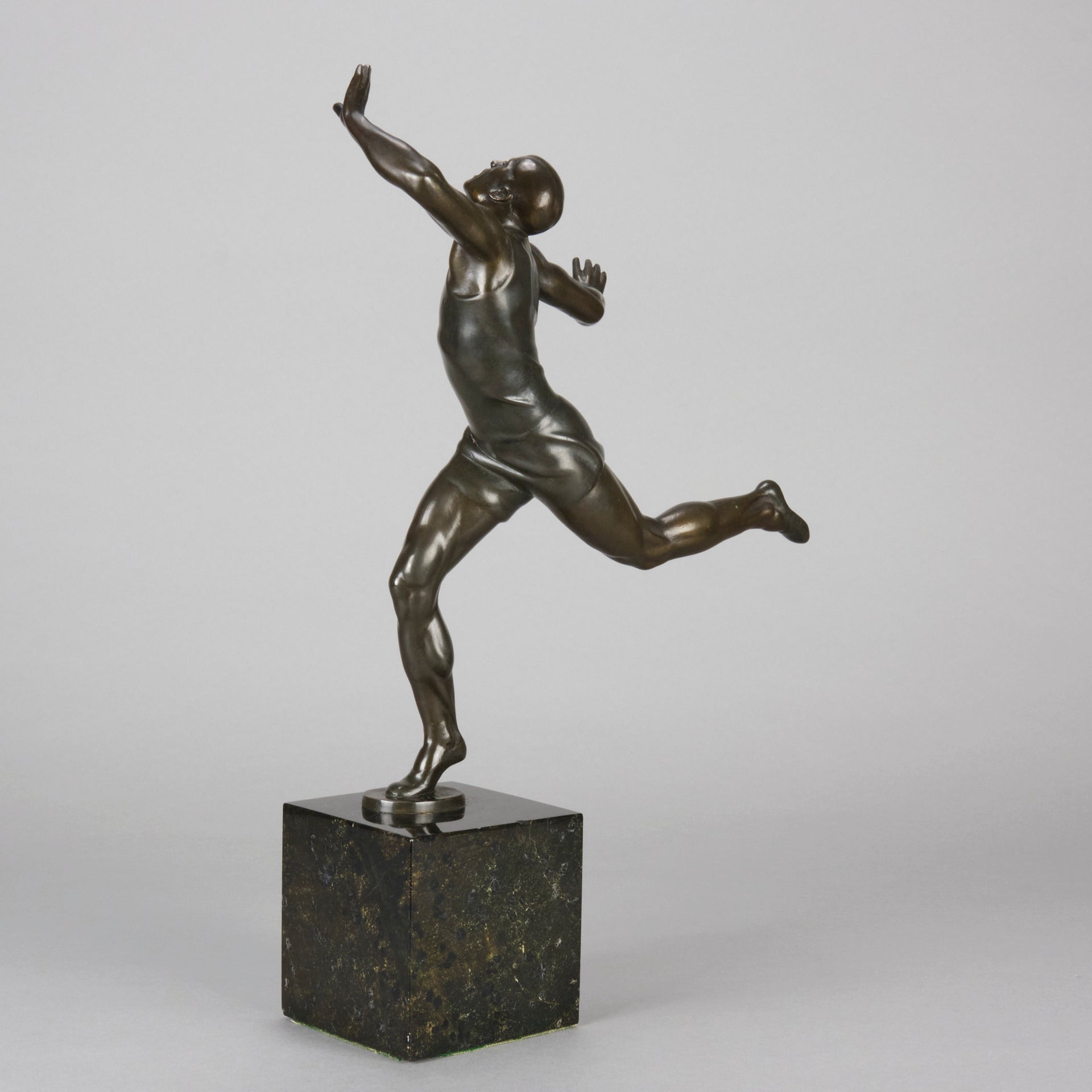 "Olympian" Ernest Becker Bronze - Hickmet Fine Arts  