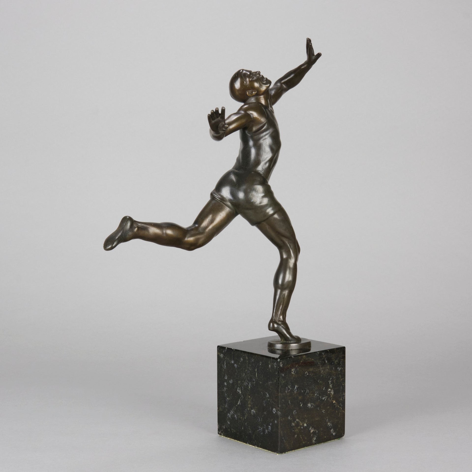 "Olympian" Ernest Becker Bronze - Hickmet Fine Arts  