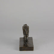 Andre Becquerel Hare - Animalier Bronze - Hickmet Fine Arts