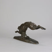 Andre Becquerel Hare - Running Hare Bronze - Hickmet Fine Arts