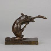 Andre Becquerel Bronze Hare - Tumbling Hare - Hickmet Fine Arts