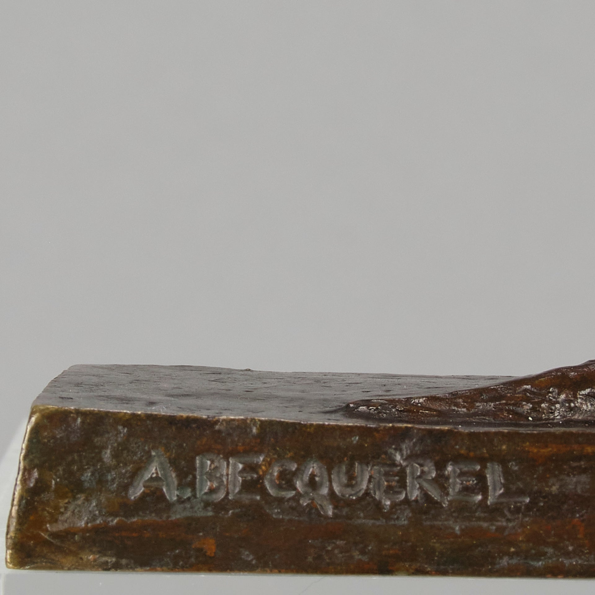 Andre Becquerel Bronze Hare - Tumbling Hare - Hickmet Fine Arts