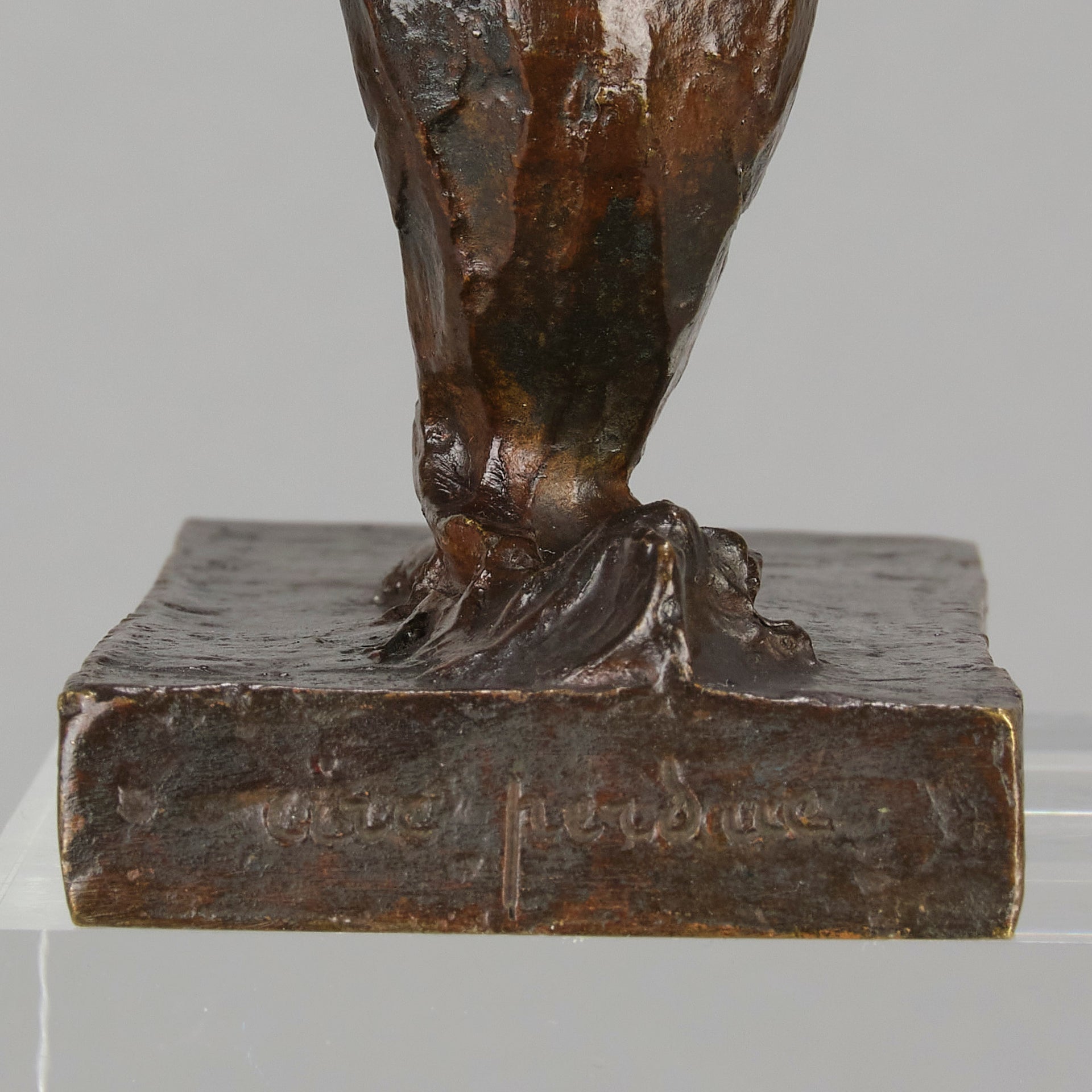 Andre Becquerel Bronze Hare - Tumbling Hare - Hickmet Fine Arts