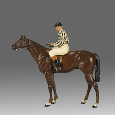 Franz Bergman Racehorse - Bronze Statues for Sale - Hickmet Fine Arts