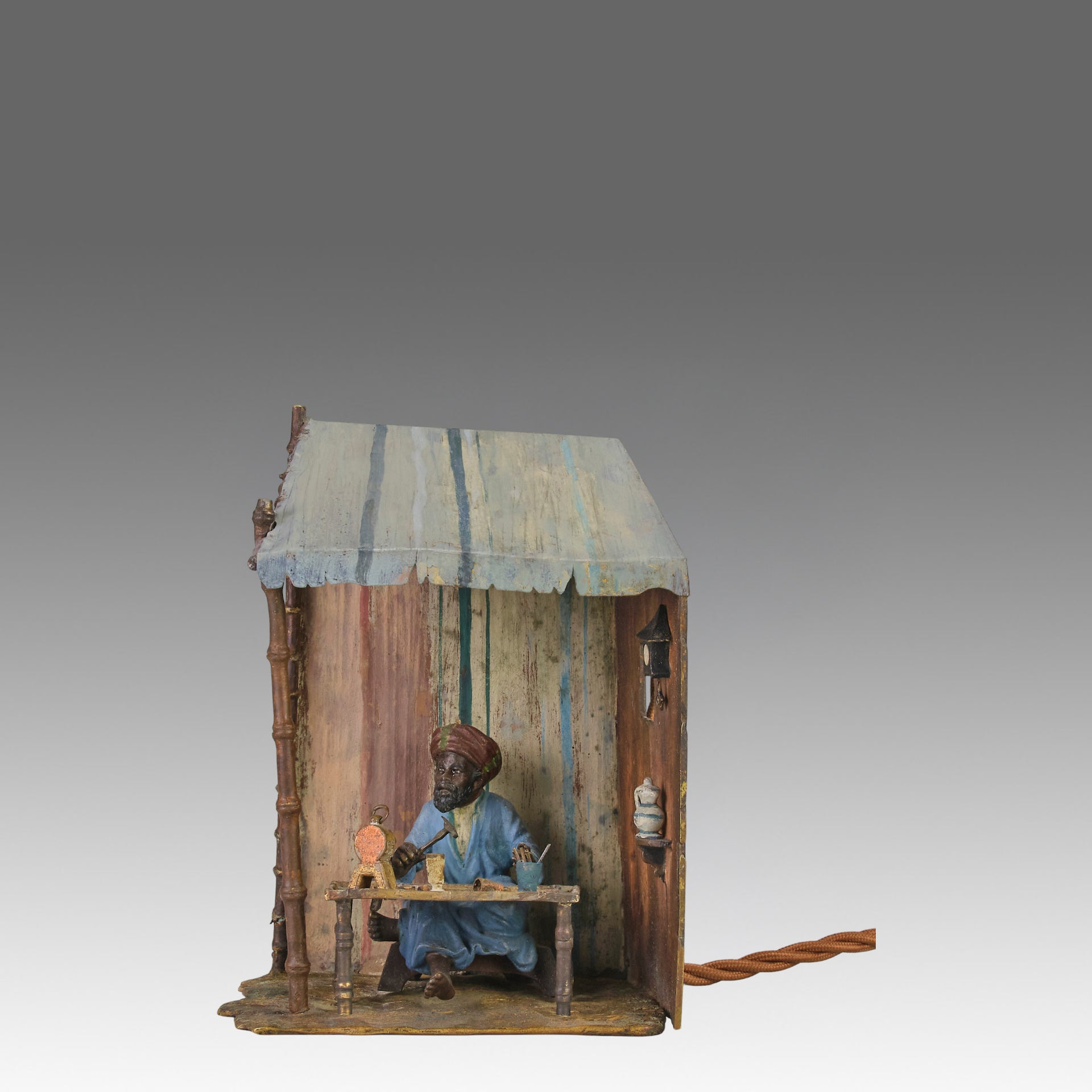 Bergman Lamp - Bergman Bronze - Hickmet Fine Arts