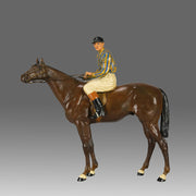 Racehorse by Franz Bergman - Bronze Statues for Sale - Hickmet Fine Arts