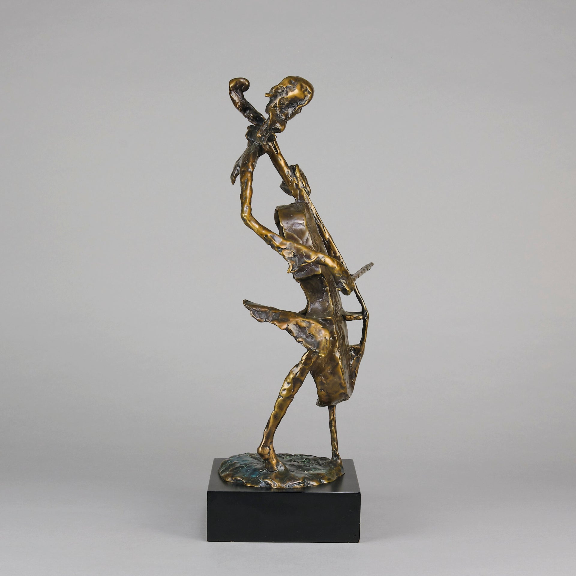 Bernard Kim Cellist - Bronze - Hickmet Fine Arts