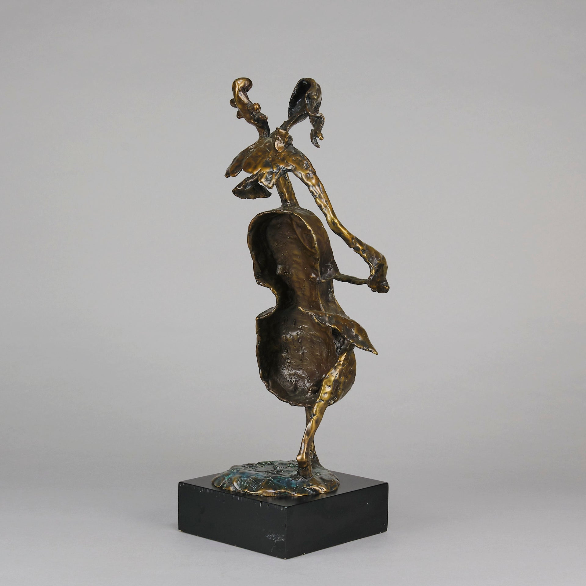 Bernard Kim Cellist - Bronze - Hickmet Fine Arts