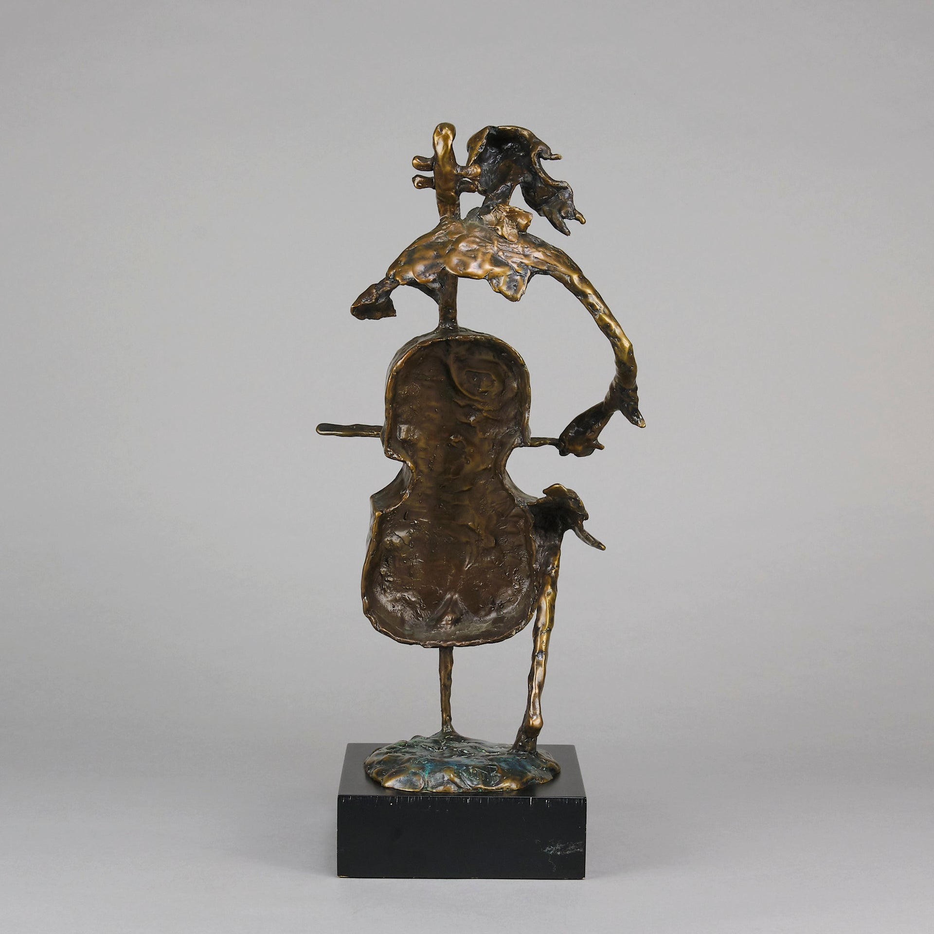 Bernard Kim Cellist - Bronze - Hickmet Fine Arts