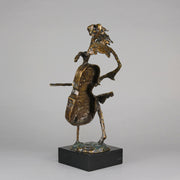 Bernard Kim Cellist - Bronze - Hickmet Fine Arts