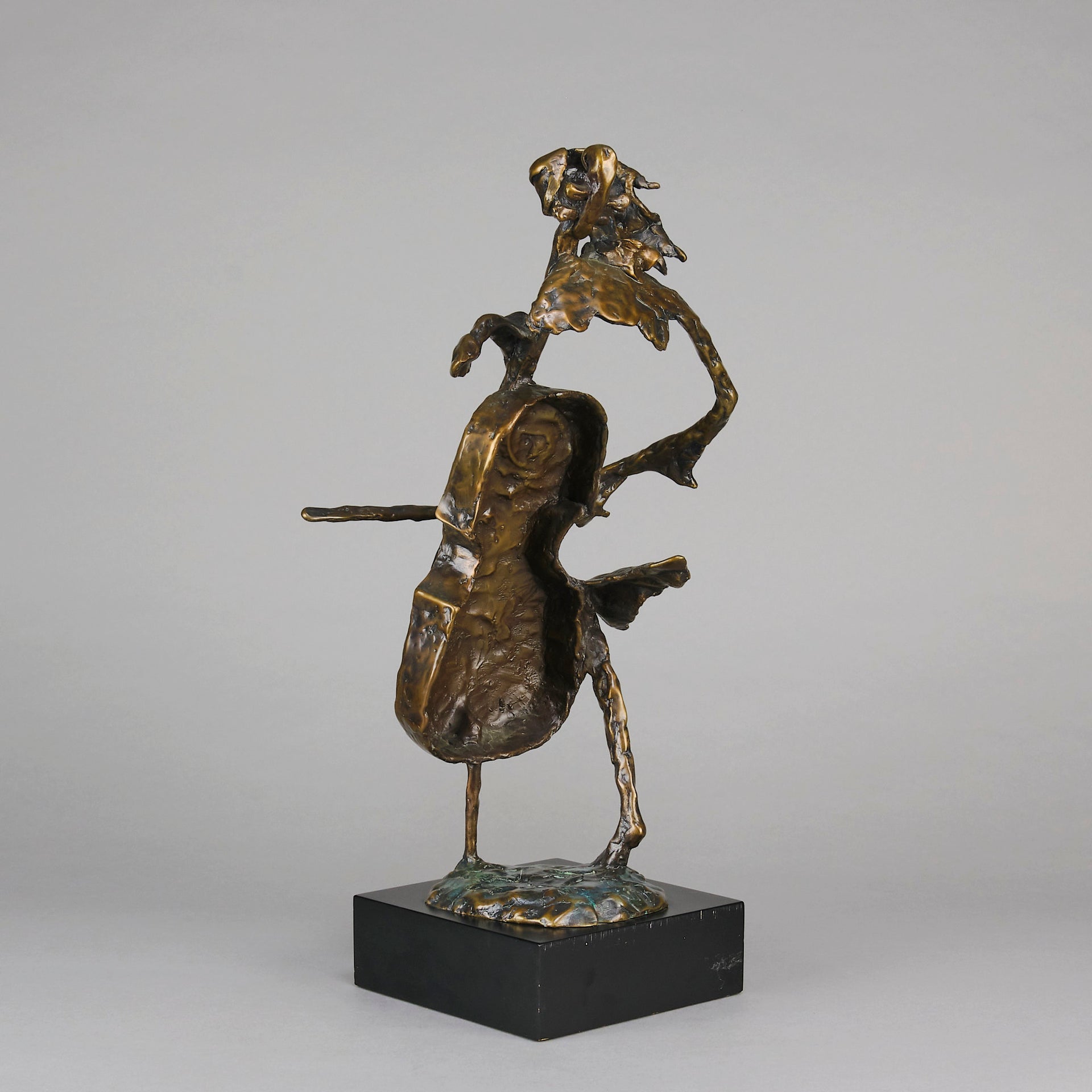 Bernard Kim Cellist - Bronze - Hickmet Fine Arts