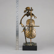 Bernard Kim Cellist - Bronze - Hickmet Fine Arts