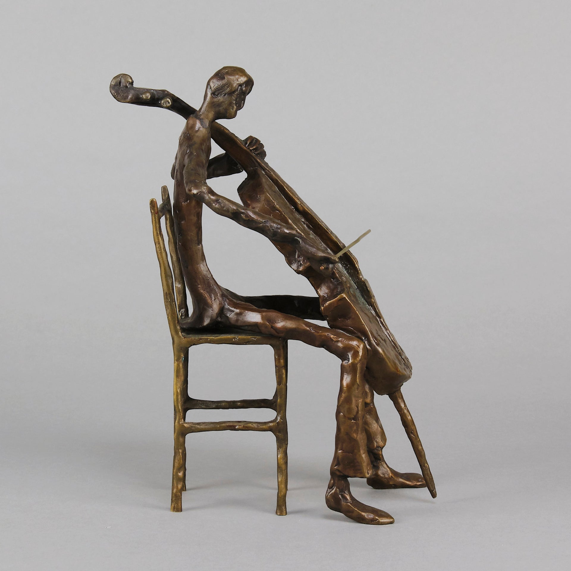 Bernard Kim Double Bass - Bronze - Hickmet Fine Arts 