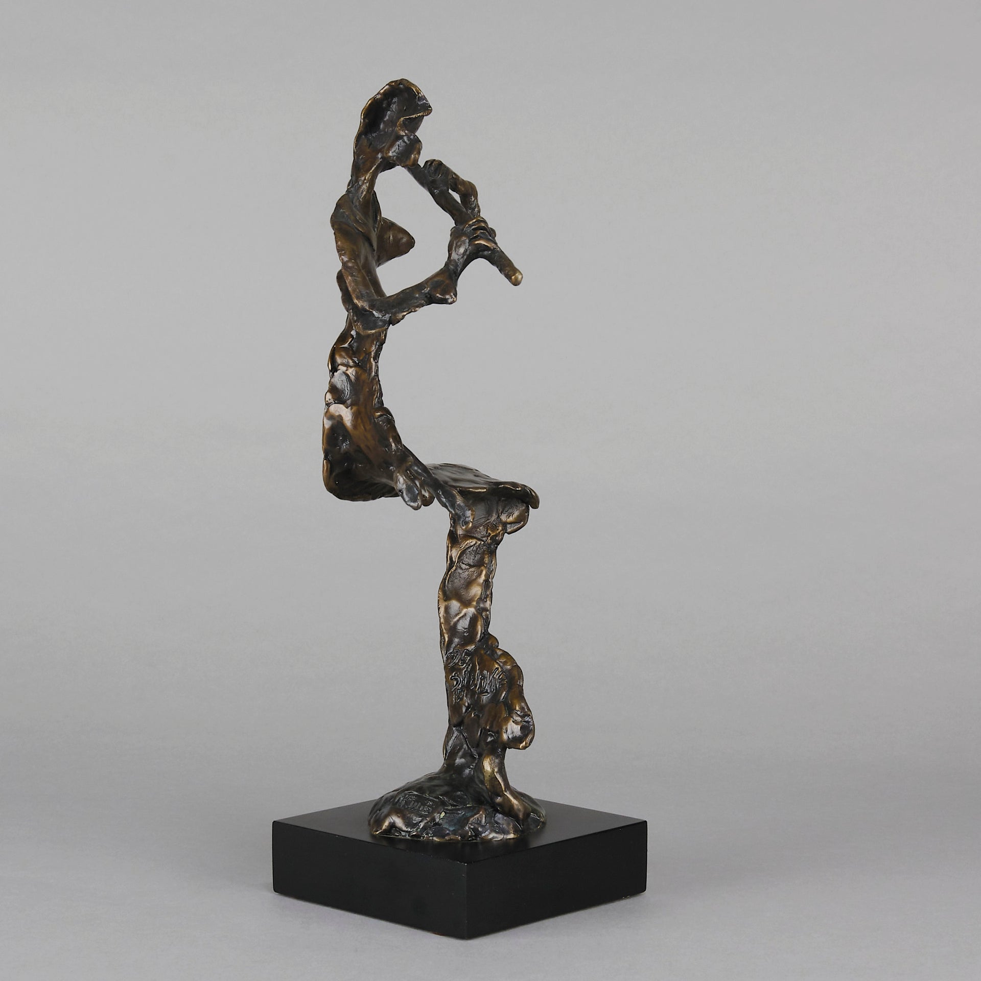 Flautist by Bernard Kim Bronze Sculptor - Hickmet Fine Arts 