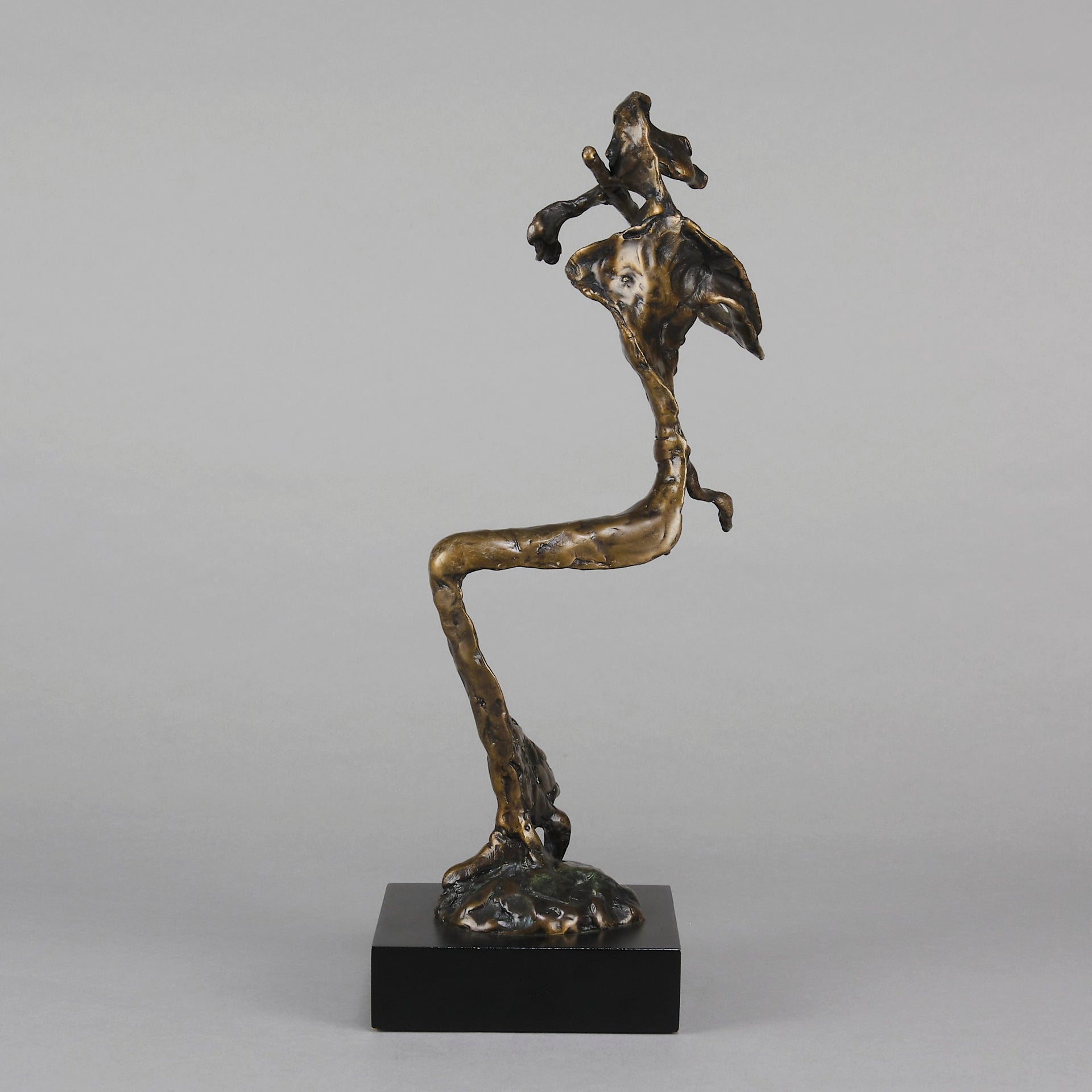 Flautist by Bernard Kim Bronze Sculptor - Hickmet Fine Arts 