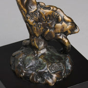 Flautist by Bernard Kim Bronze Sculptor - Hickmet Fine Arts 