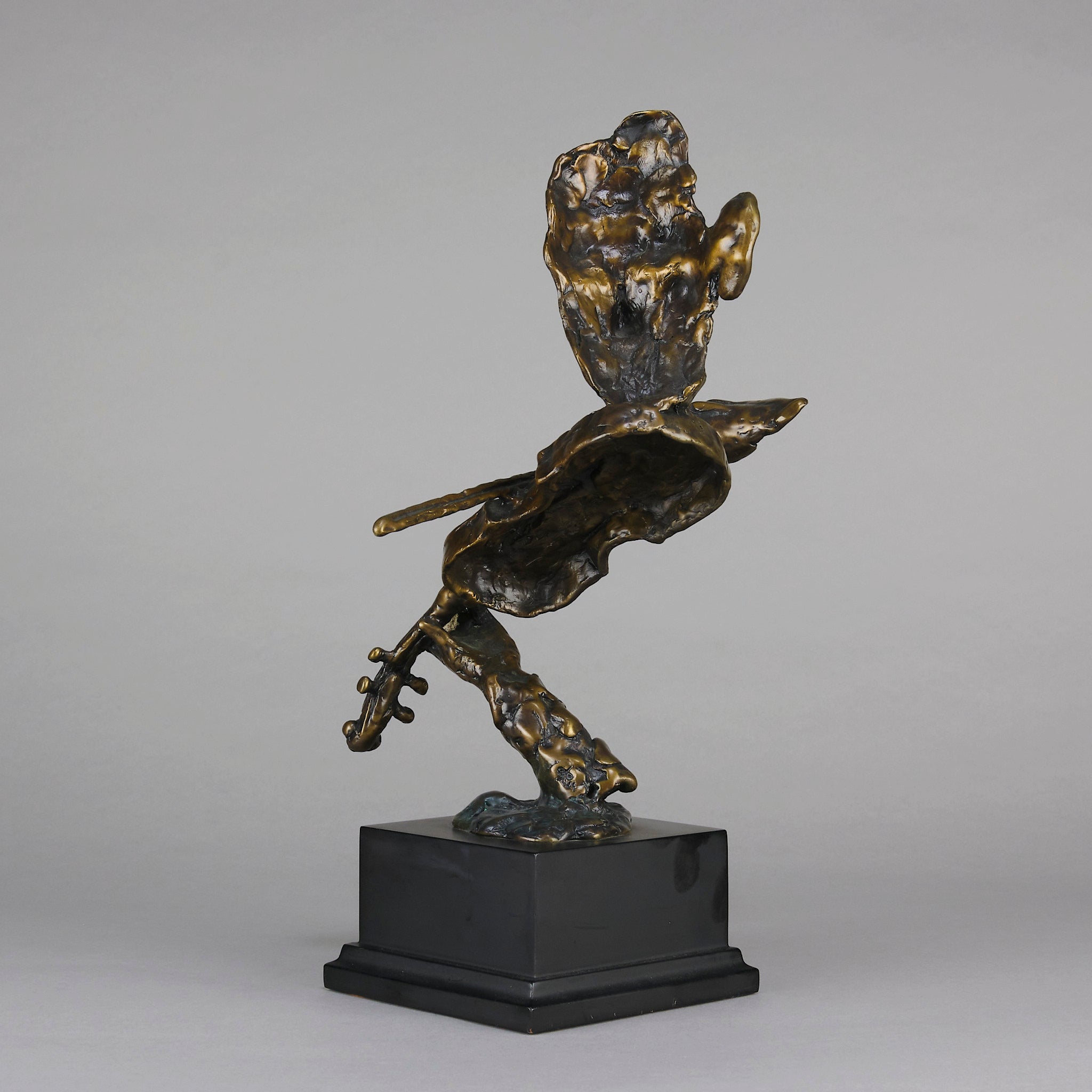 Violinist by Bernard Kim - Bronze Sculpture - Hickmet Fine Arts