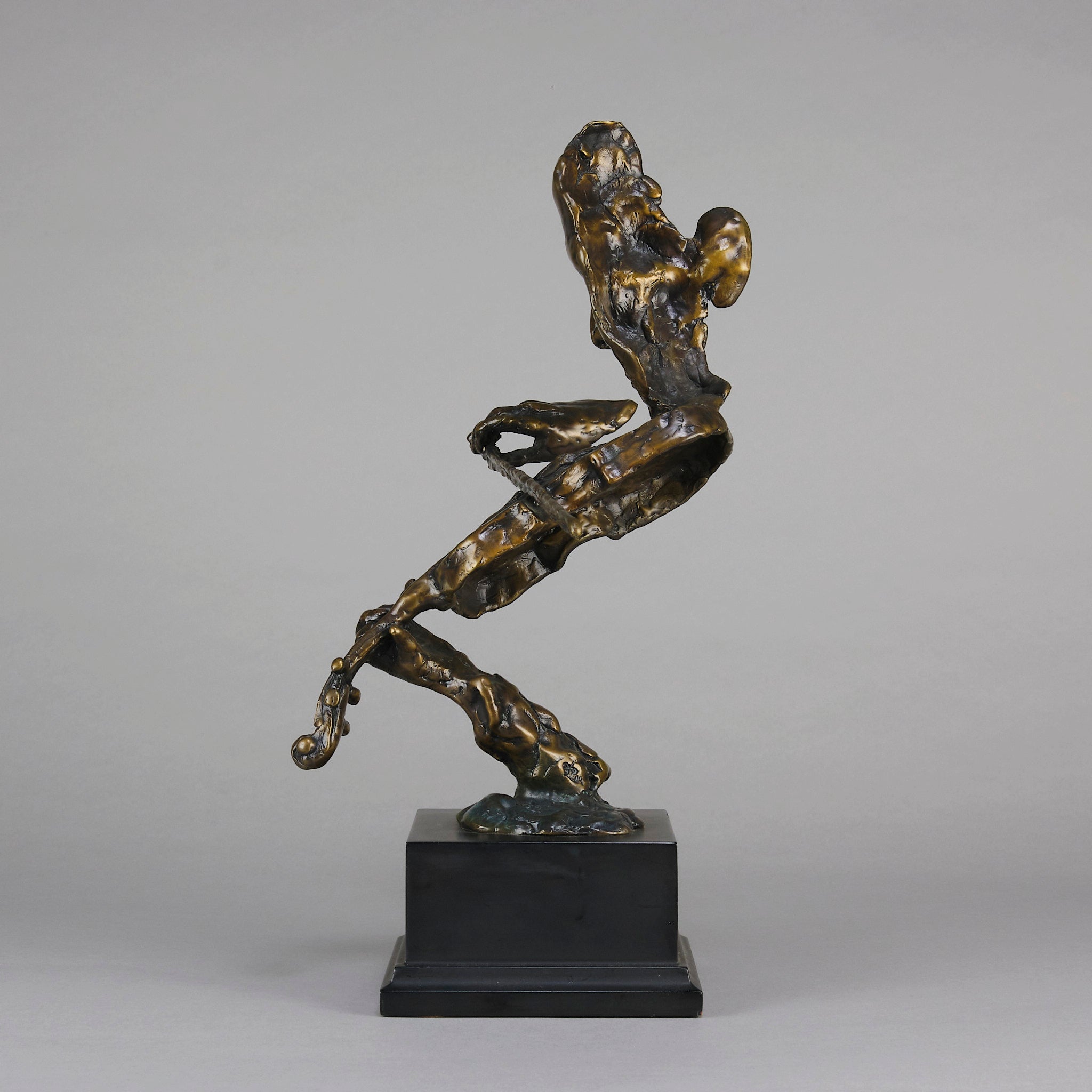 Violinist by Bernard Kim - Bronze Sculpture - Hickmet Fine Arts
