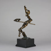 Violinist by Bernard Kim - Bronze Sculpture - Hickmet Fine Arts 