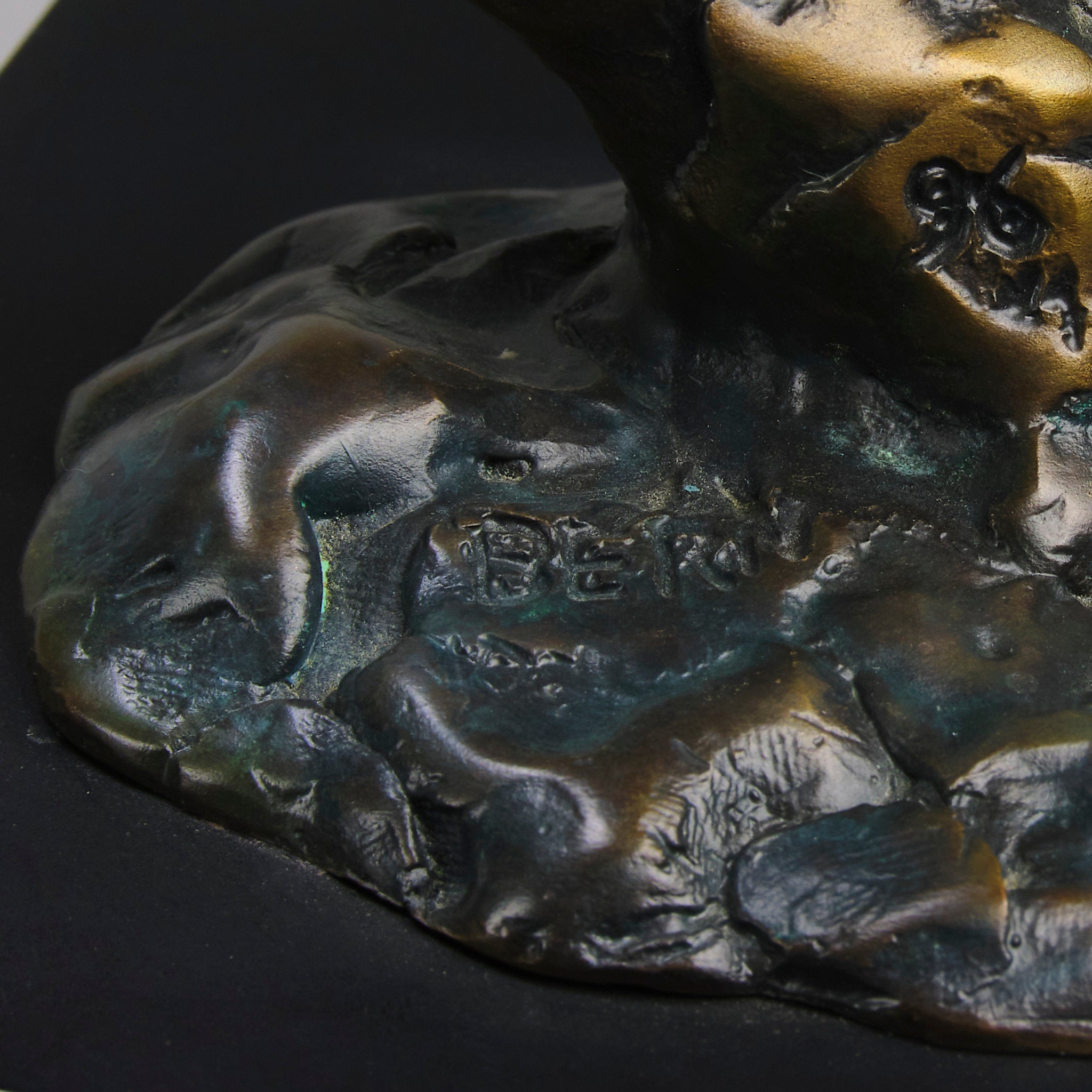 Violinist by Bernard Kim - Bronze Sculpture - Hickmet Fine Arts
