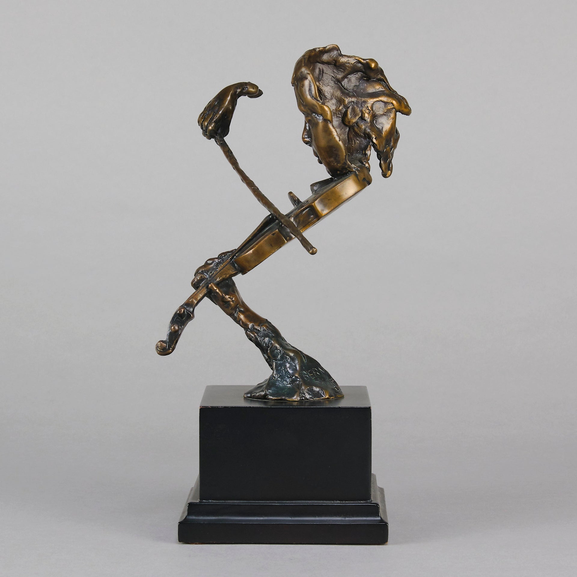 Bernard Kim Violinist - Bronze Sculpture - Hickmet Fine Arts