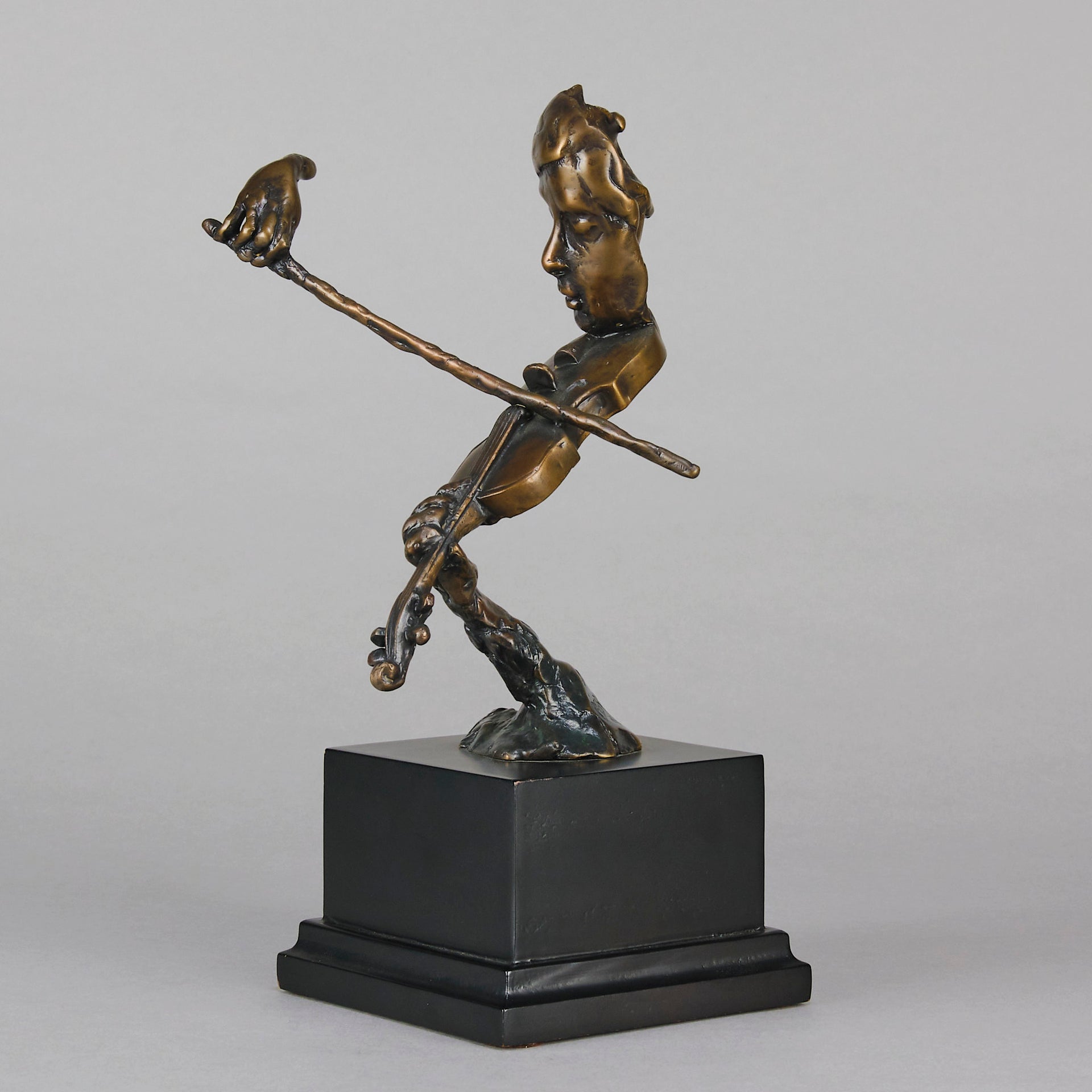 Bernard Kim Violinist - Bronze Sculpture - Hickmet Fine Arts