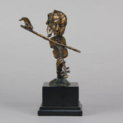 Bernard Kim Violinist - Bronze Sculpture - Hickmet Fine Arts