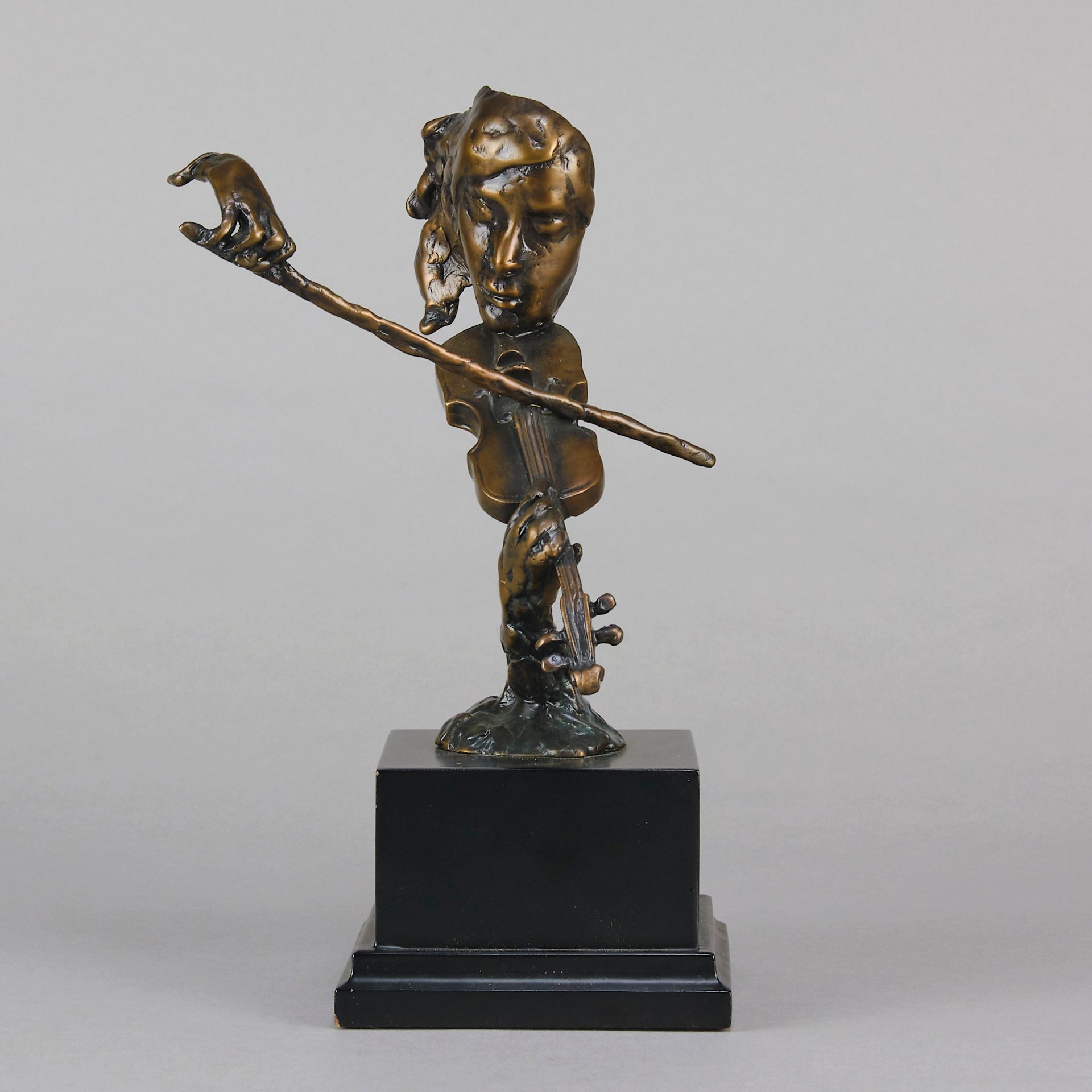 Bernard Kim Violinist - Bronze Sculpture - Hickmet Fine Arts