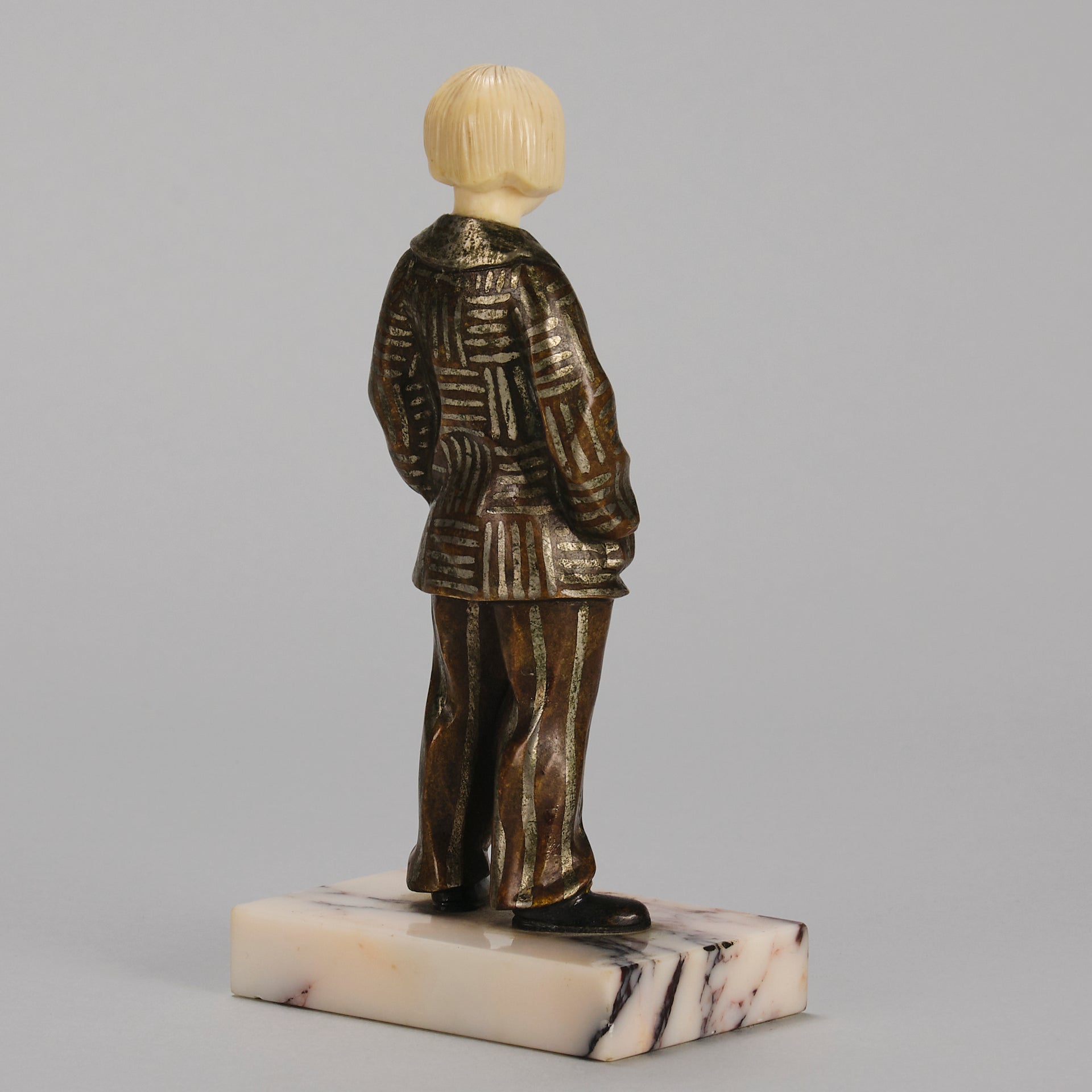 Solange Bertrand Figure - Art Deco Bronze - Hickmet Fine Arts 