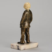 Solange Bertrand Figure - Art Deco Bronze - Hickmet Fine Arts 