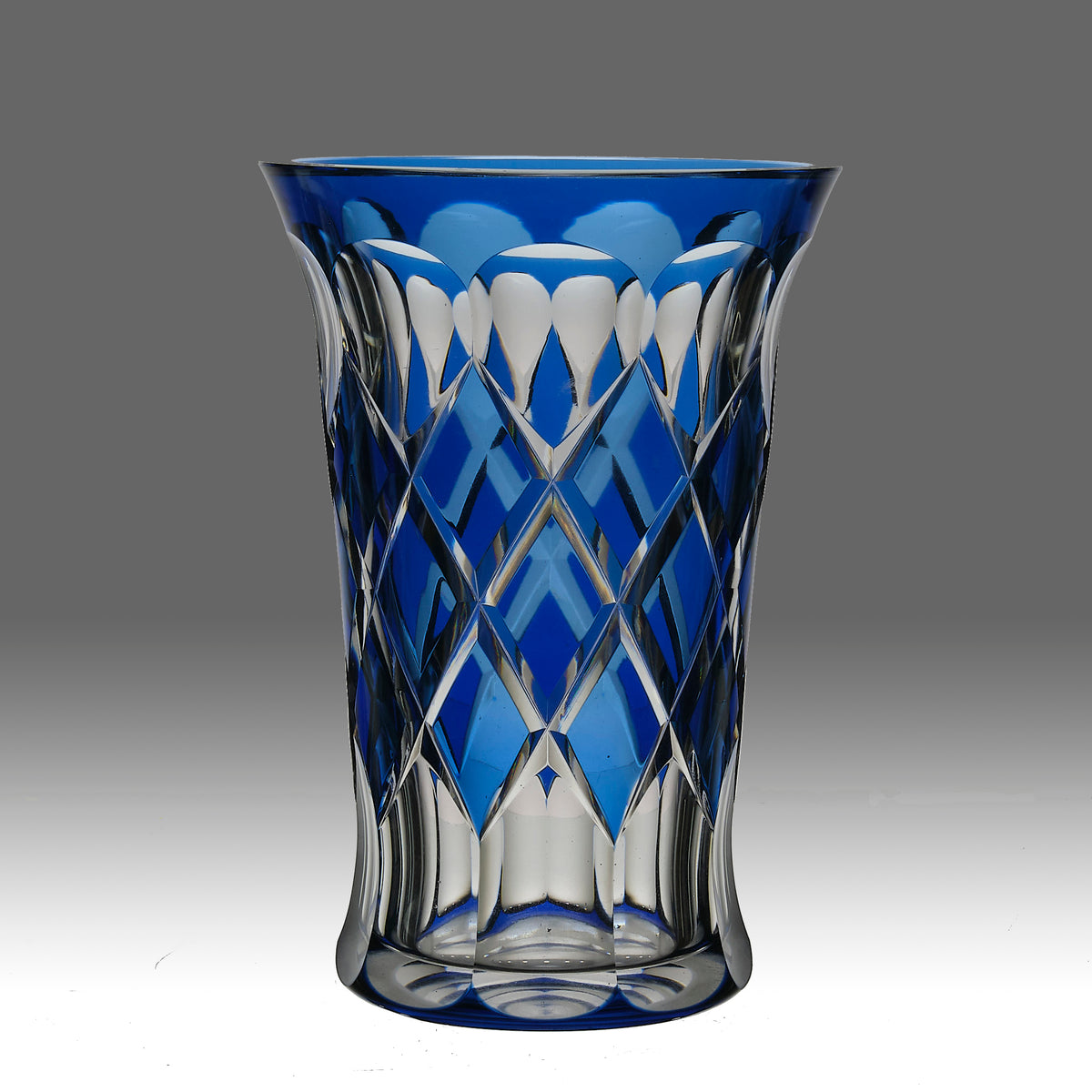 "Blue Vase" by Val St Lambert