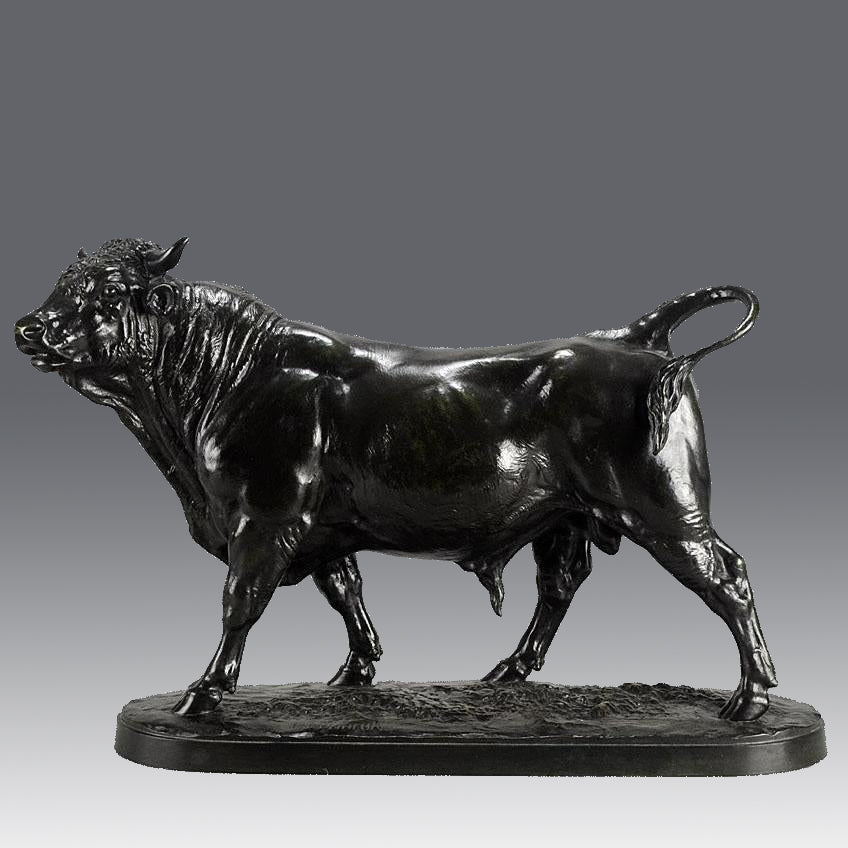 Mod viljen browser Gemme Bronze Bull Bonheur - standing bull bronze