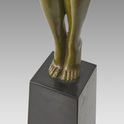 Messenger of Love - Faguays Bronze - Art Deco sculptures - Hickmet Fine Arts