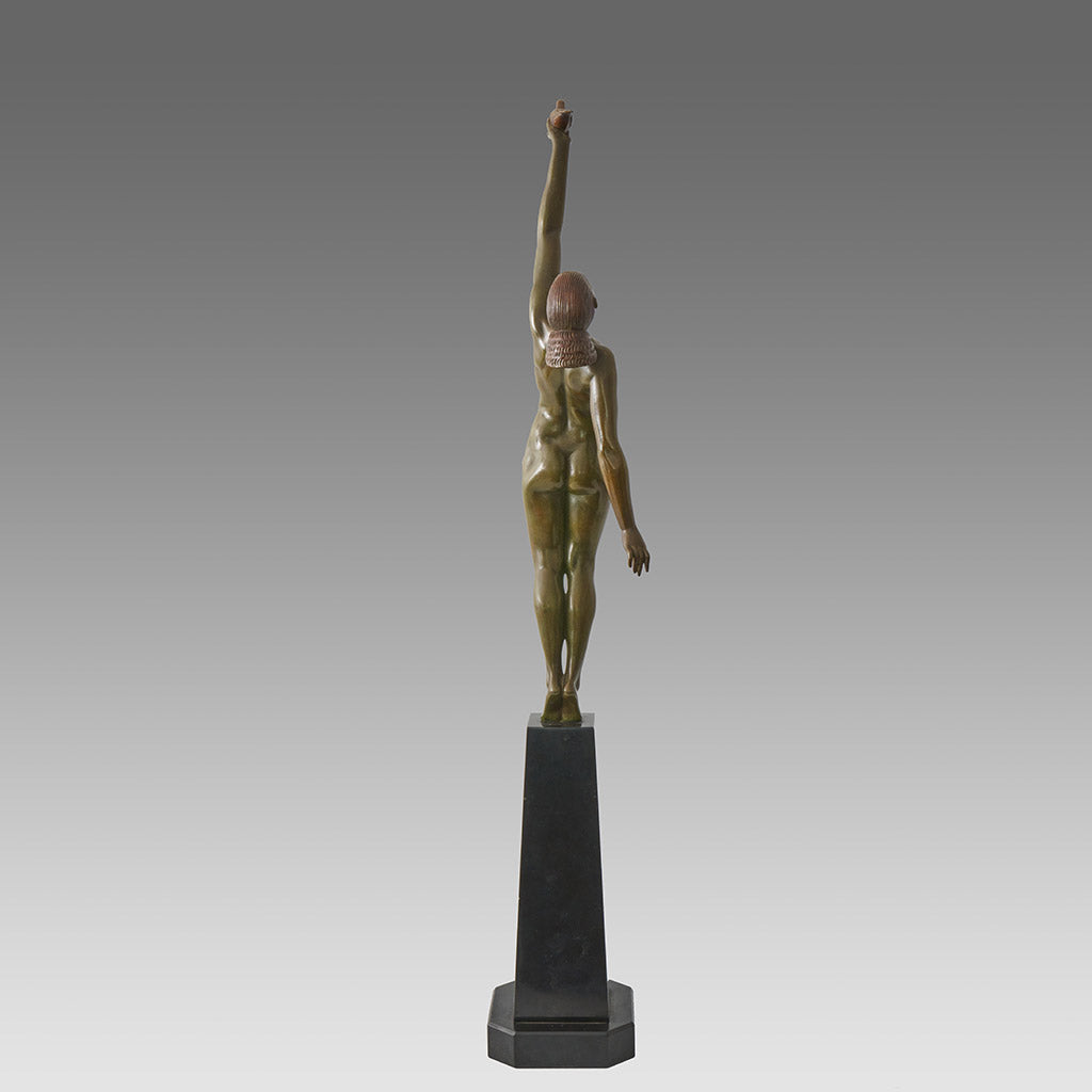 Messenger of Love - Faguays Bronze - Art Deco sculptures - Hickmet Fine Arts