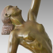 Messenger of Love - Faguays Bronze - Art Deco sculptures - Hickmet Fine Arts