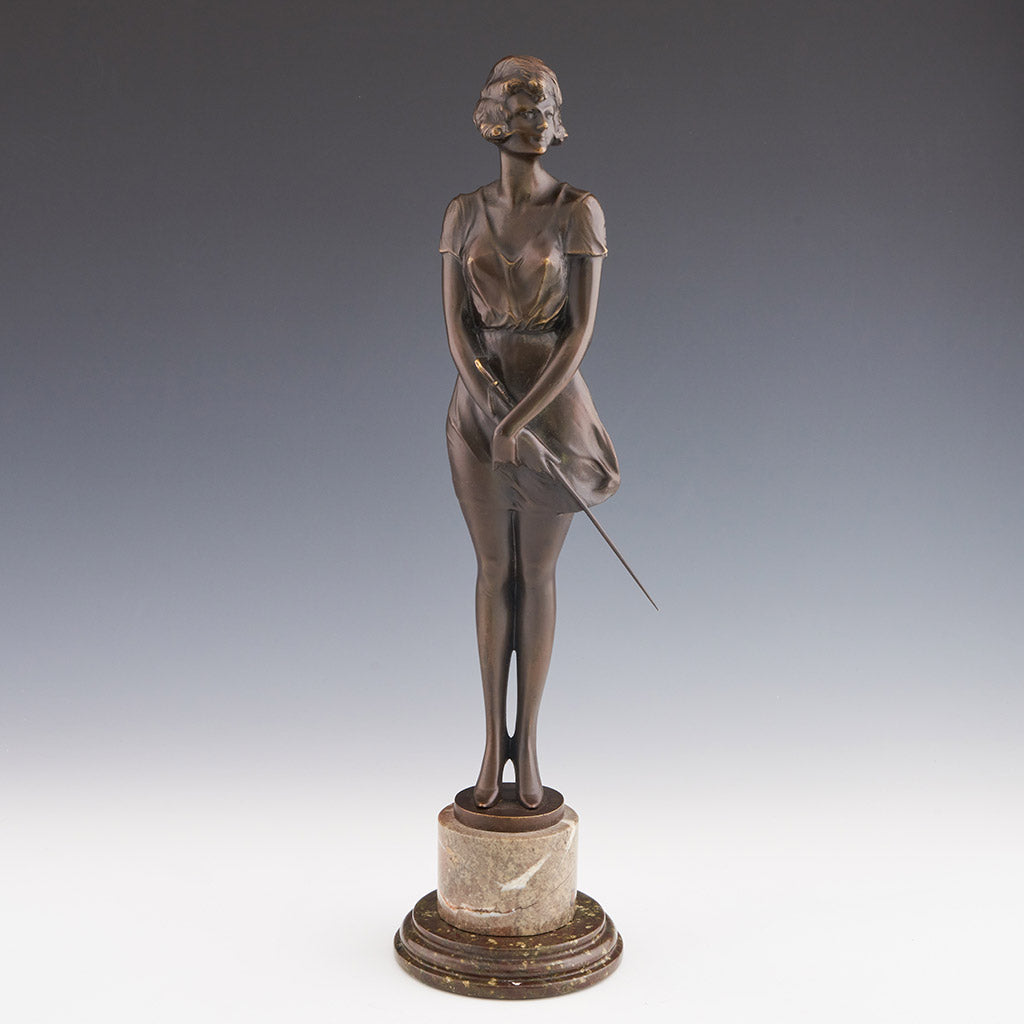 Zach Whip Girl - Bruno Zach - Hickmet Fine Arts