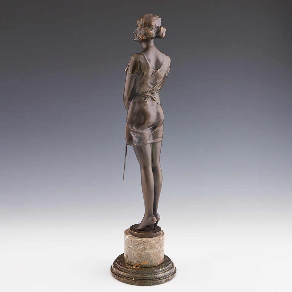 Zach Whip Girl - Bruno Zach - Hickmet Fine Arts